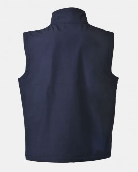 softshell vest back
