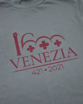 Dark red t-shirt dark red Venezia 1600 logotype venezia 1600